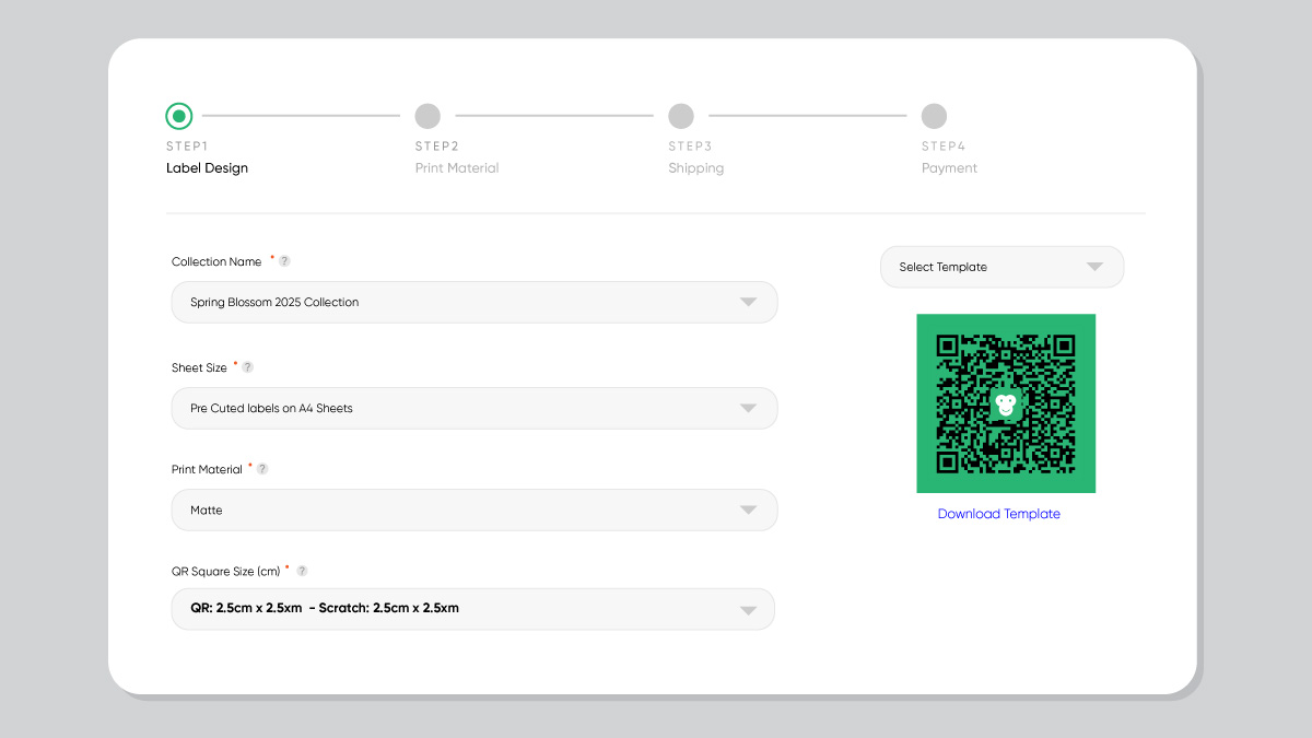 Secure Label Printing